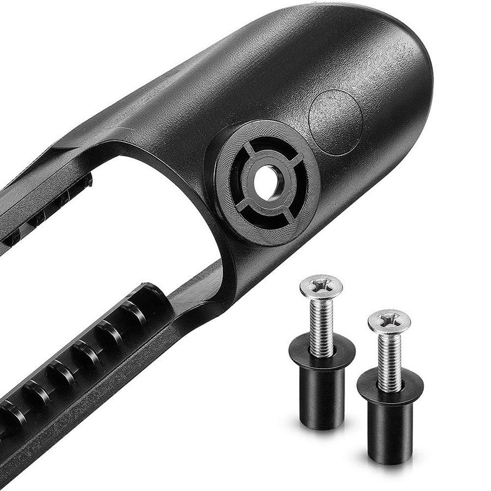 Fishing Kayak Paddle - Zwarte kano bootdekbevestiging maritieme visaccessoires kajak