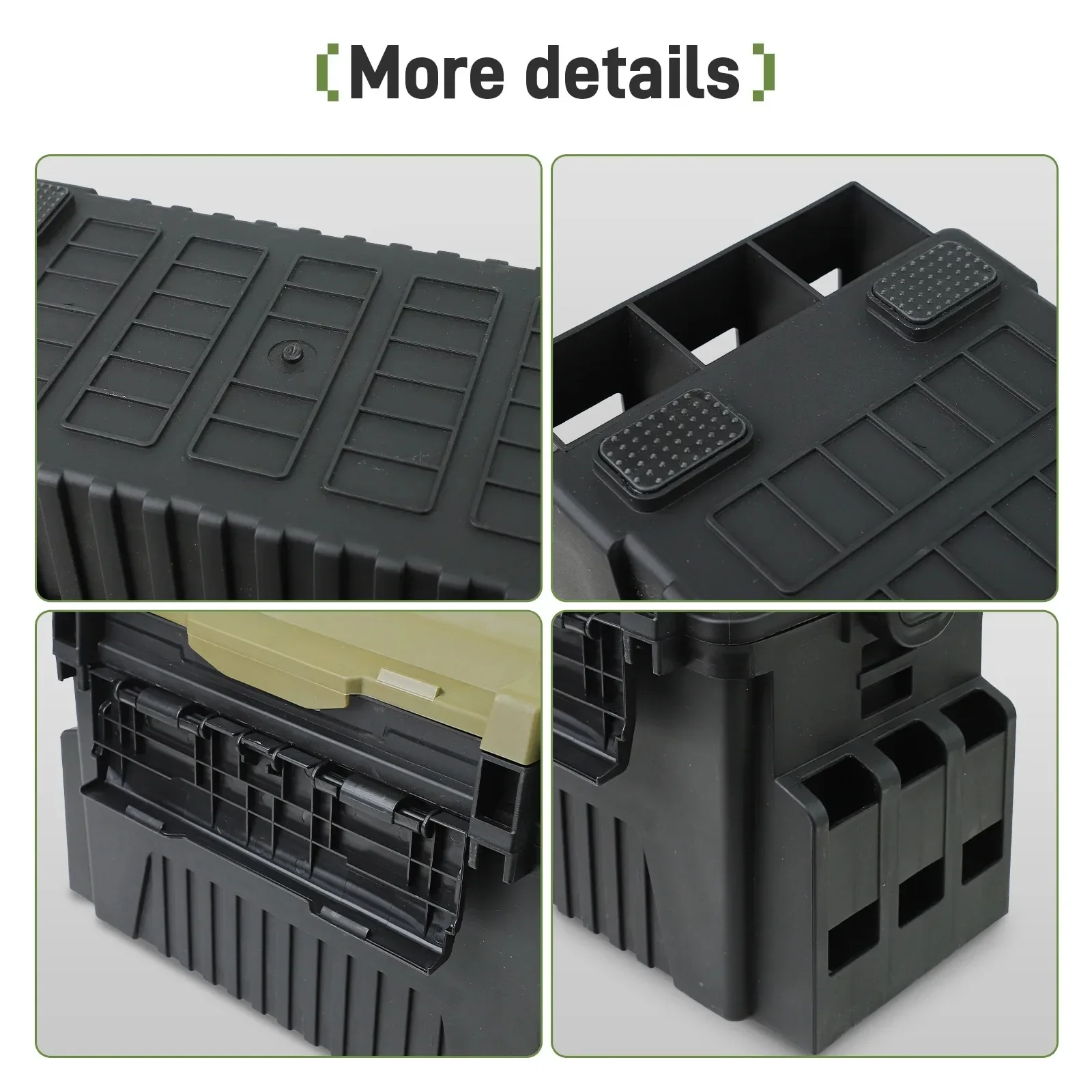 Ruime viskist met dubbele laag - Fishing Kayak Crate recensie en prijs